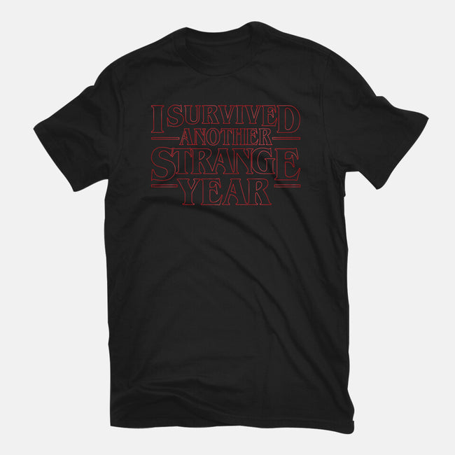 Another Strange Year-Womens-Fitted-Tee-demonigote