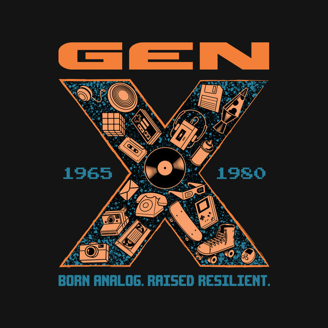 Born Analog Raised Resilient-Unisex-Baseball-Tee-Tronyx79