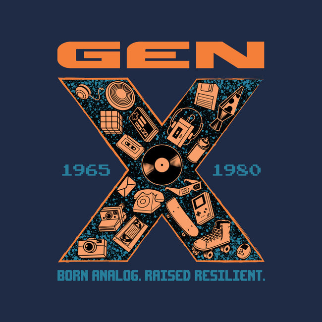 Born Analog Raised Resilient-Baby-Basic-Tee-Tronyx79