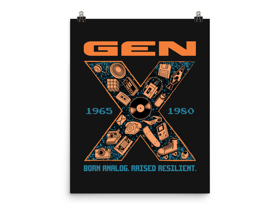 Born Analog Raised Resilient