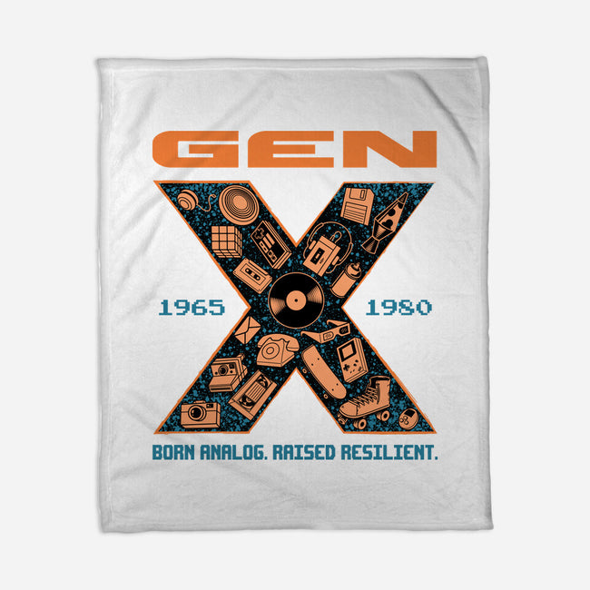 Born Analog Raised Resilient-None-Fleece-Blanket-Tronyx79