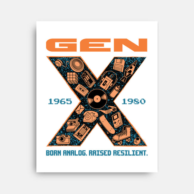 Born Analog Raised Resilient-None-Stretched-Canvas-Tronyx79