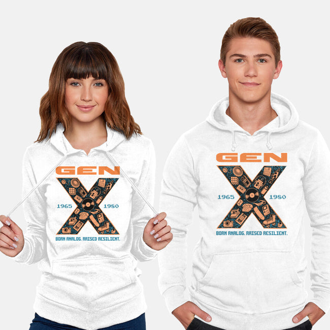Born Analog Raised Resilient-Unisex-Pullover-Sweatshirt-Tronyx79