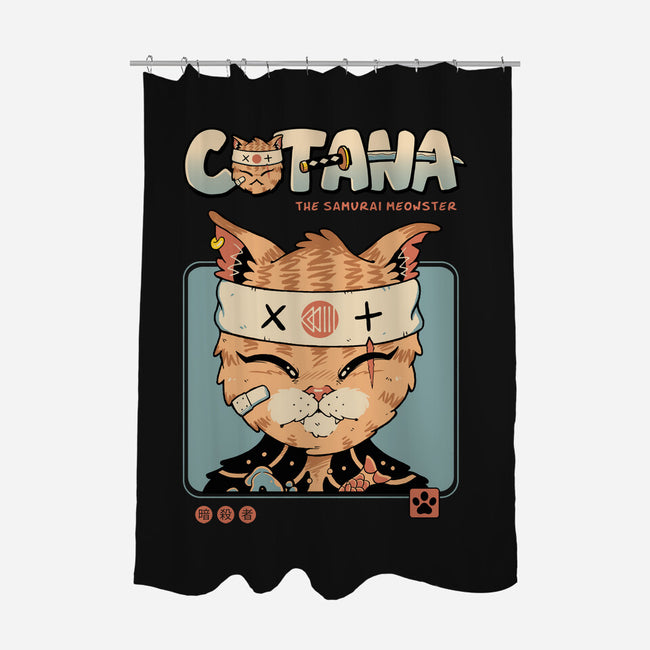 Catana Portrait-None-Polyester-Shower Curtain-vp021