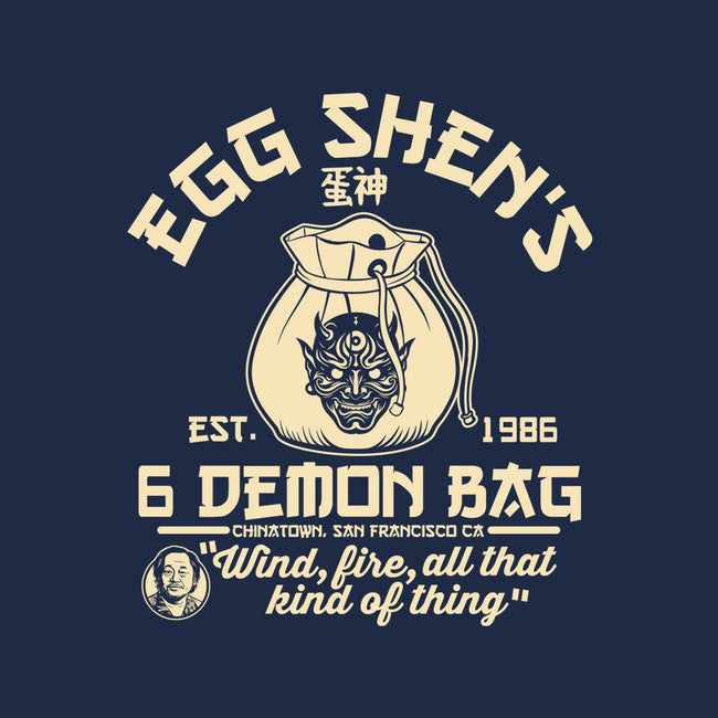 Egg Shen's 6 Demon Bag-Womens-V-Neck-Tee-CarloJ1956