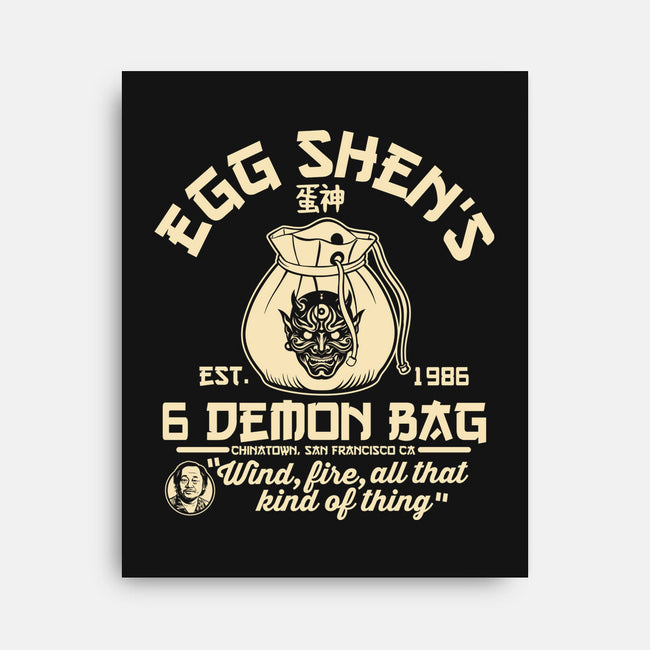 Egg Shen's 6 Demon Bag-None-Stretched-Canvas-CarloJ1956