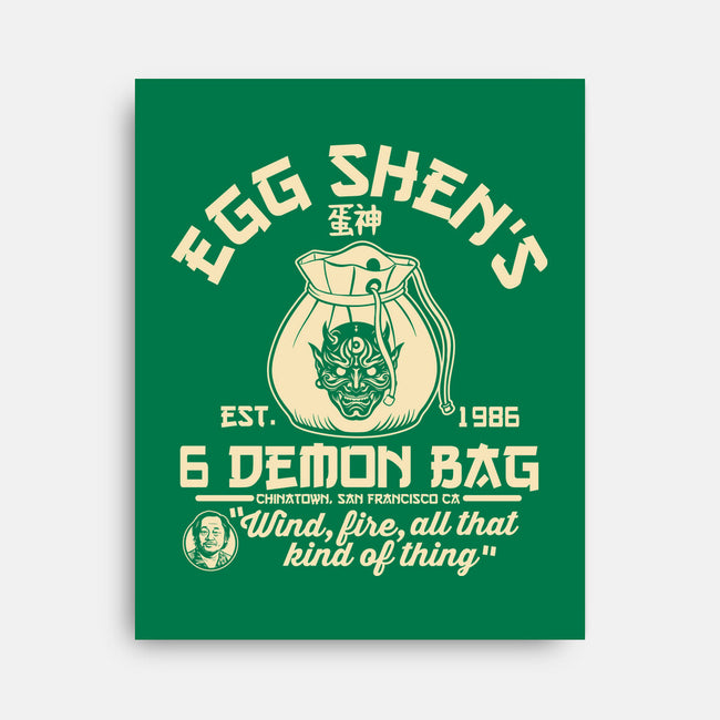Egg Shen's 6 Demon Bag-None-Stretched-Canvas-CarloJ1956