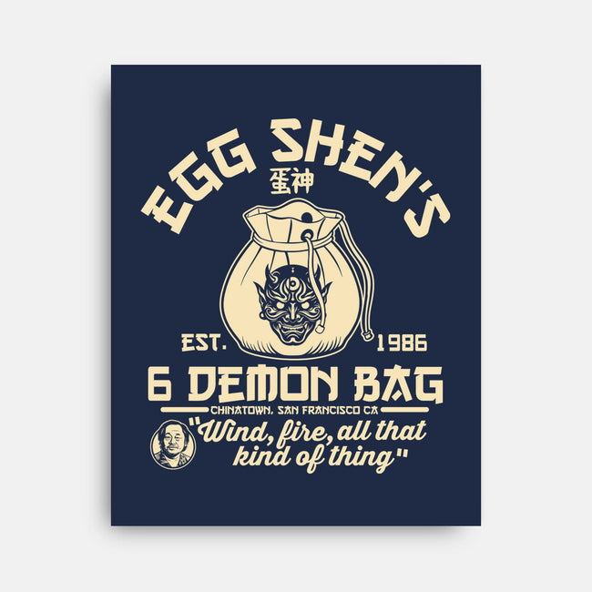 Egg Shen's 6 Demon Bag-None-Stretched-Canvas-CarloJ1956
