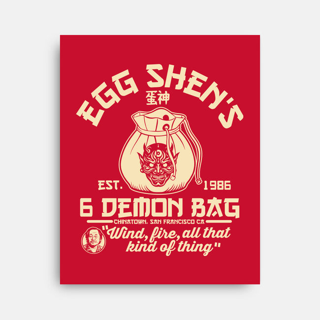 Egg Shen's 6 Demon Bag-None-Stretched-Canvas-CarloJ1956