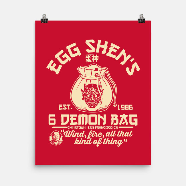 Egg Shen's 6 Demon Bag-None-Matte-Poster-CarloJ1956