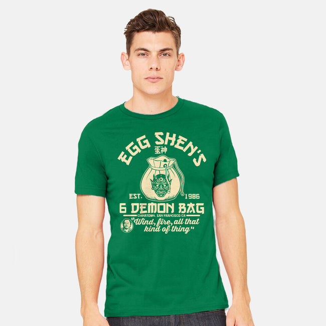 Egg Shen's 6 Demon Bag-Mens-Heavyweight-Tee-CarloJ1956