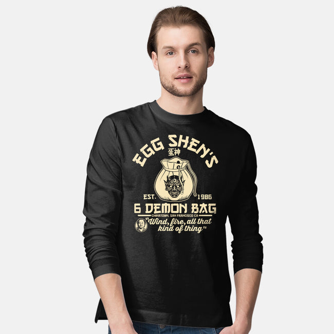 Egg Shen's 6 Demon Bag-Mens-Long Sleeved-Tee-CarloJ1956