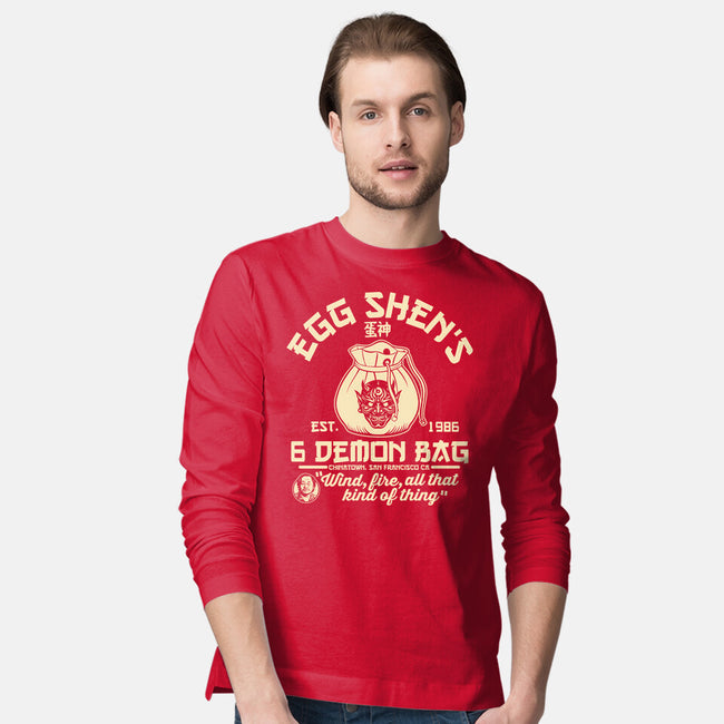 Egg Shen's 6 Demon Bag-Mens-Long Sleeved-Tee-CarloJ1956