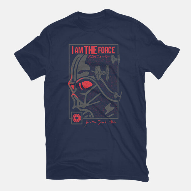 I Am Darkness-Womens-Fitted-Tee-sebasebi