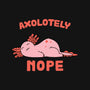 Axolotely Nope-None-Stretched-Canvas-sebasebi