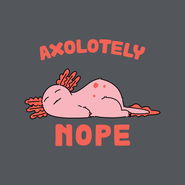 Axolotely Nope-None-Glossy-Sticker-sebasebi
