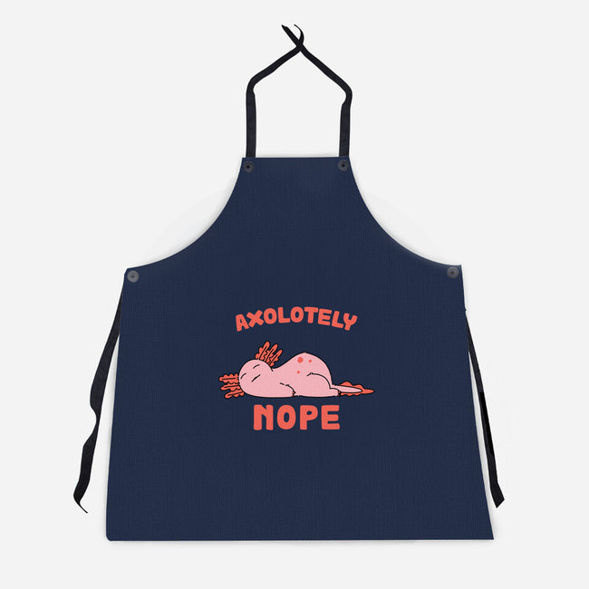 Axolotely Nope-Unisex-Kitchen-Apron-sebasebi