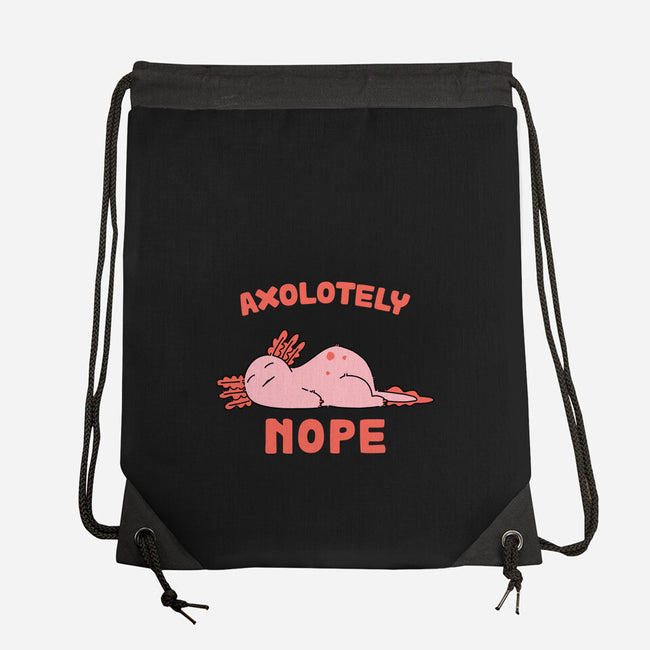 Axolotely Nope-None-Drawstring-Bag-sebasebi