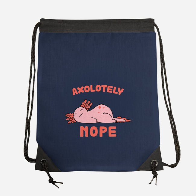 Axolotely Nope-None-Drawstring-Bag-sebasebi