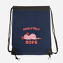Axolotely Nope-None-Drawstring-Bag-sebasebi
