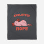 Axolotely Nope-None-Fleece-Blanket-sebasebi
