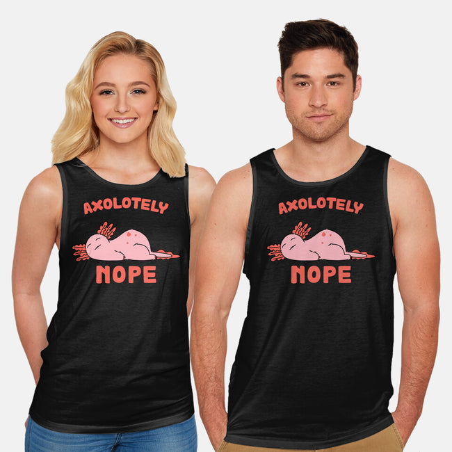 Axolotely Nope-Unisex-Basic-Tank-sebasebi