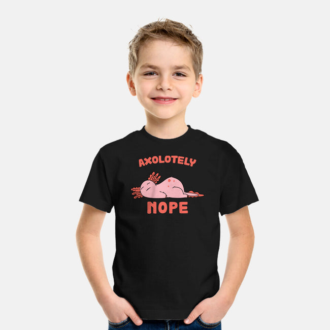 Axolotely Nope-Youth-Basic-Tee-sebasebi