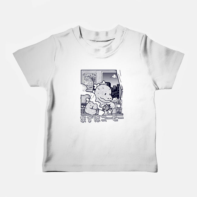 Kaiju Breakfast-Baby-Basic-Tee-sebasebi