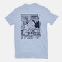 Kaiju Breakfast-Womens-Fitted-Tee-sebasebi