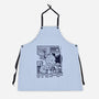 Kaiju Breakfast-Unisex-Kitchen-Apron-sebasebi