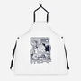 Kaiju Breakfast-Unisex-Kitchen-Apron-sebasebi