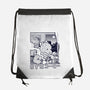 Kaiju Breakfast-None-Drawstring-Bag-sebasebi