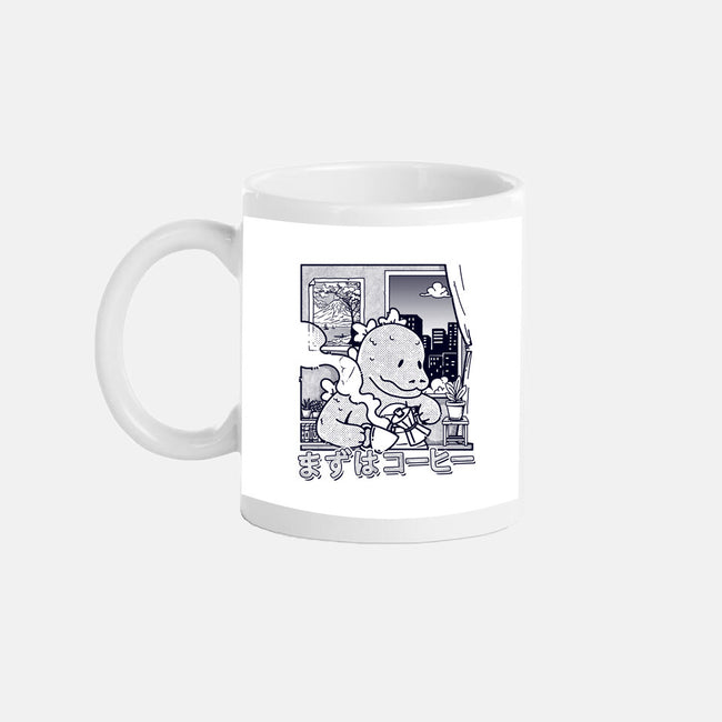 Kaiju Breakfast-None-Mug-Drinkware-sebasebi