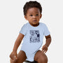 Kaiju Breakfast-Baby-Basic-Onesie-sebasebi