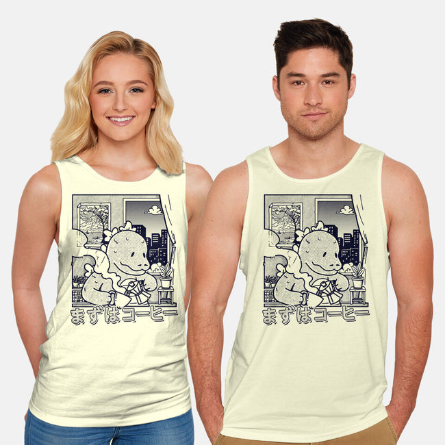 Kaiju Breakfast-Unisex-Basic-Tank-sebasebi