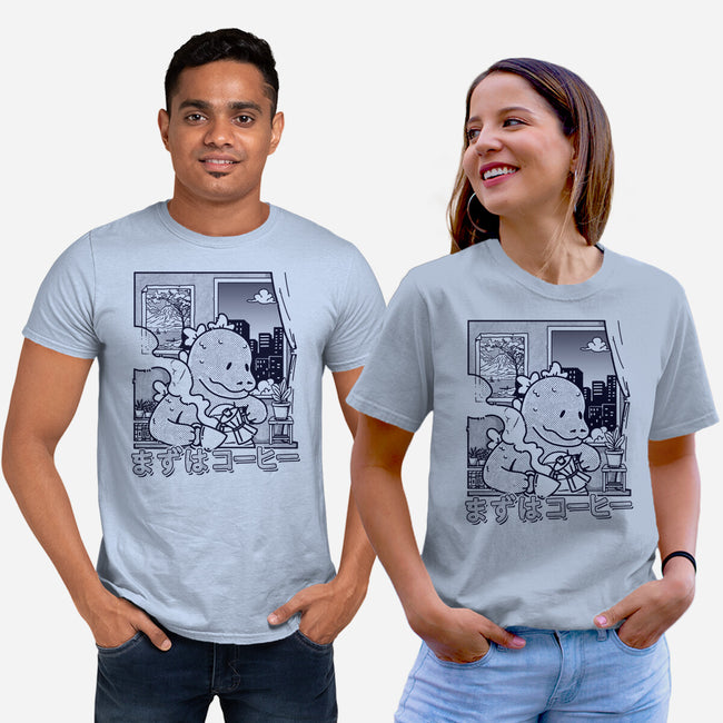 Kaiju Breakfast-Unisex-Basic-Tee-sebasebi