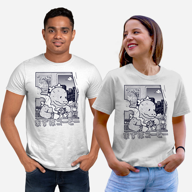 Kaiju Breakfast-Unisex-Basic-Tee-sebasebi