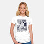 Kaiju Breakfast-Womens-Fitted-Tee-sebasebi