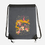 Roller Moon-None-Drawstring-Bag-Arigatees