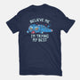 Trying My Best-Womens-Fitted-Tee-Arigatees
