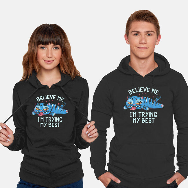 Trying My Best-Unisex-Pullover-Sweatshirt-Arigatees