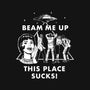 This Place Sucks-Unisex-Pullover-Sweatshirt-Mattania