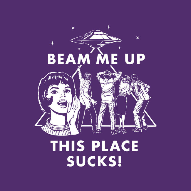 This Place Sucks-Womens-Fitted-Tee-Mattania