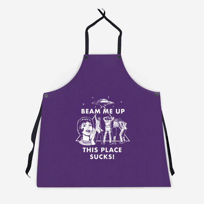 This Place Sucks-Unisex-Kitchen-Apron-Mattania