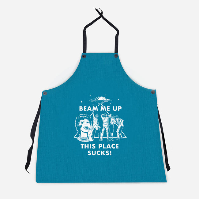 This Place Sucks-Unisex-Kitchen-Apron-Mattania
