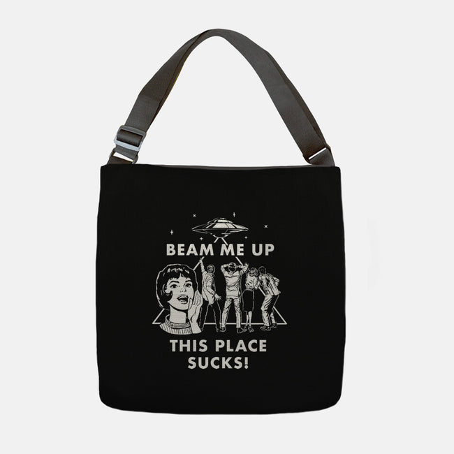 This Place Sucks-None-Adjustable Tote-Bag-Mattania