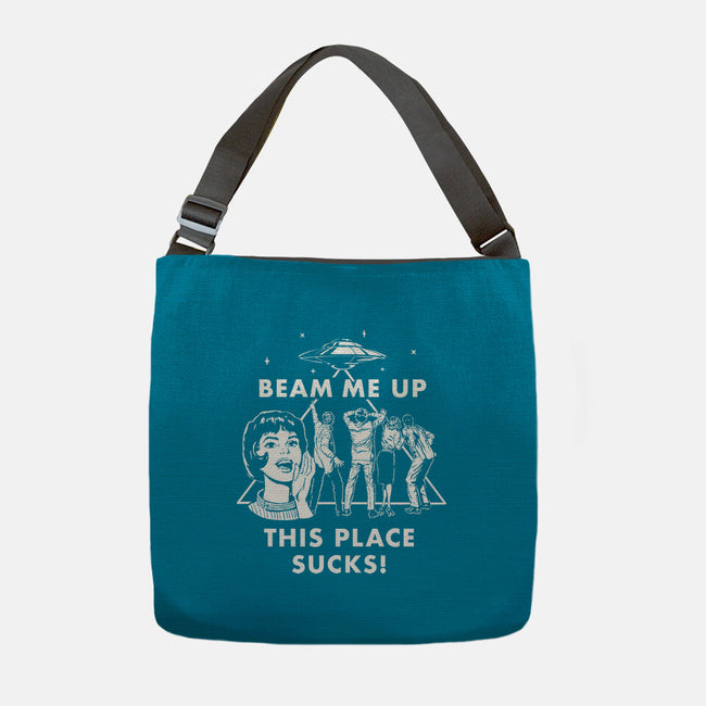 This Place Sucks-None-Adjustable Tote-Bag-Mattania