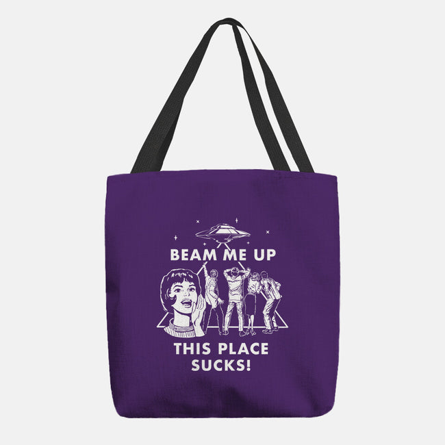 This Place Sucks-None-Basic Tote-Bag-Mattania