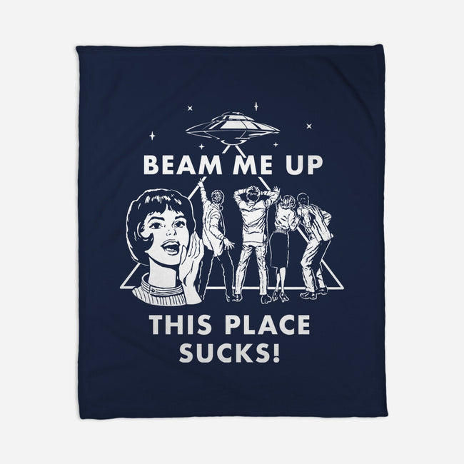 This Place Sucks-None-Fleece-Blanket-Mattania