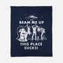 This Place Sucks-None-Fleece-Blanket-Mattania